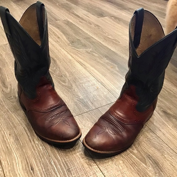 Mens Ariat Cowboy Boots size 7 - Picture 5 of 9